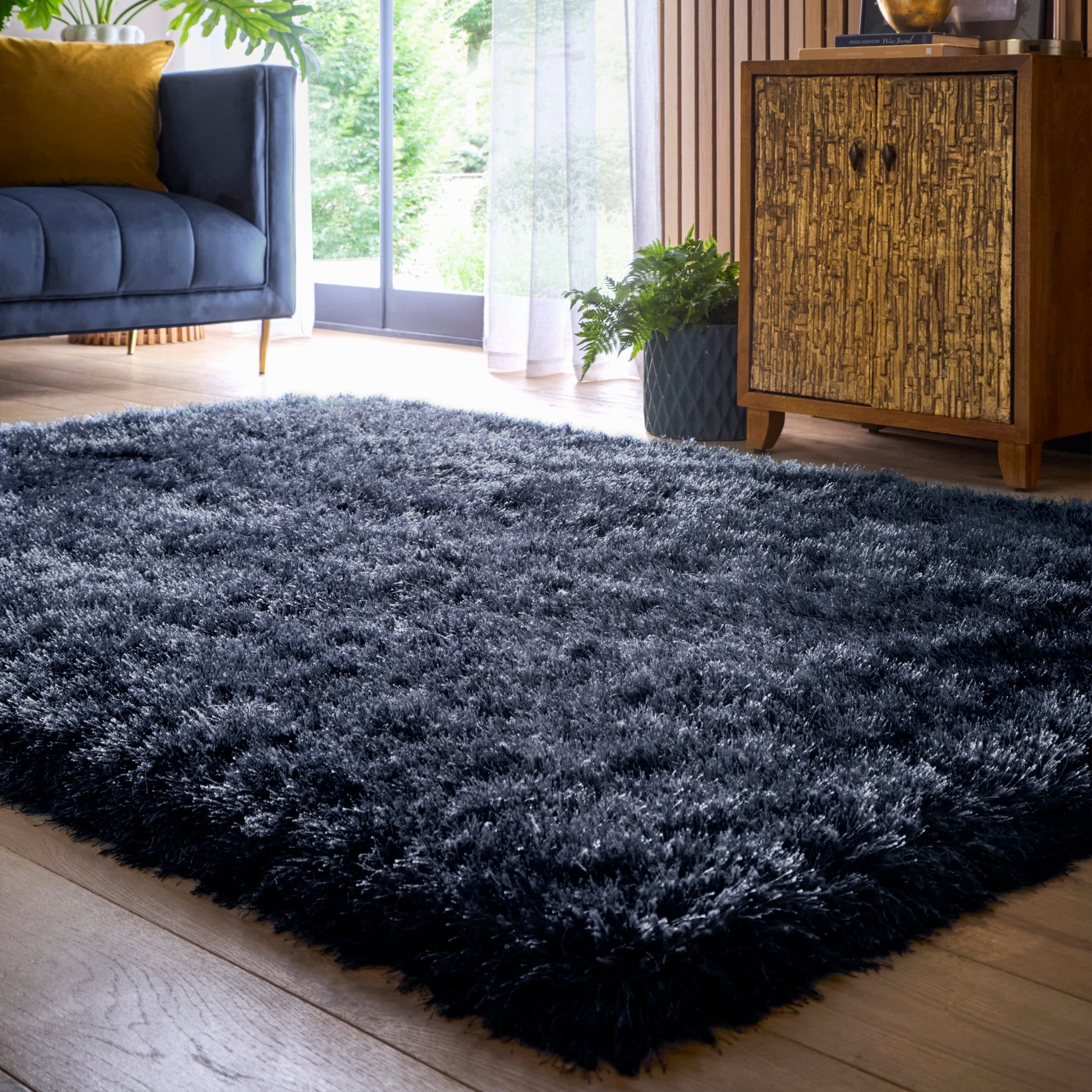 Origins Extravagance Navy Rug