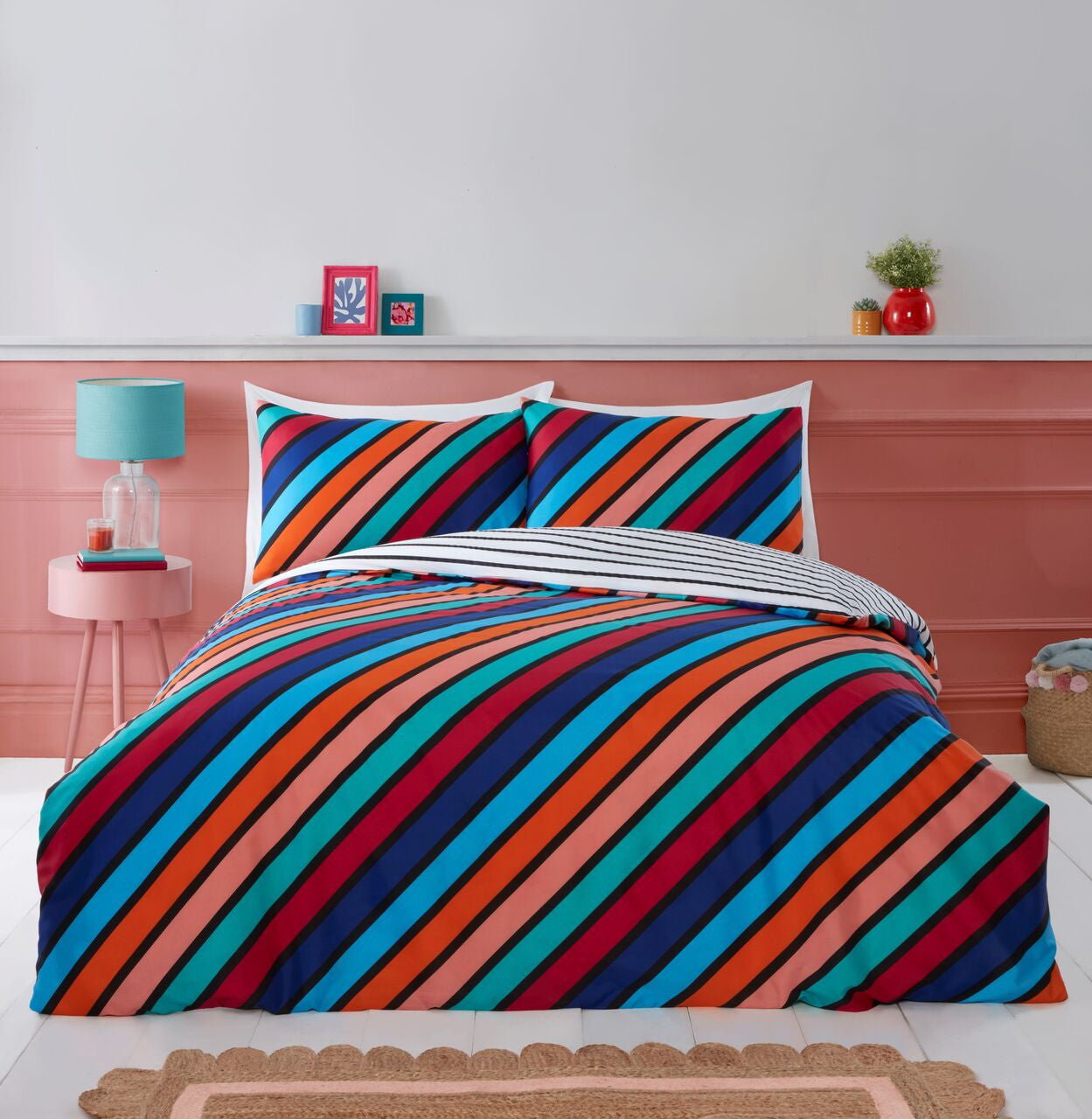 Oxford Stripe Duvet Set