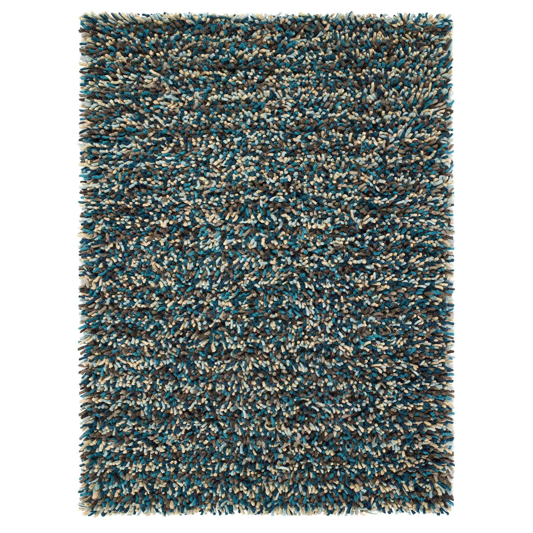 Origins Rocks Shaggy Blue Rug