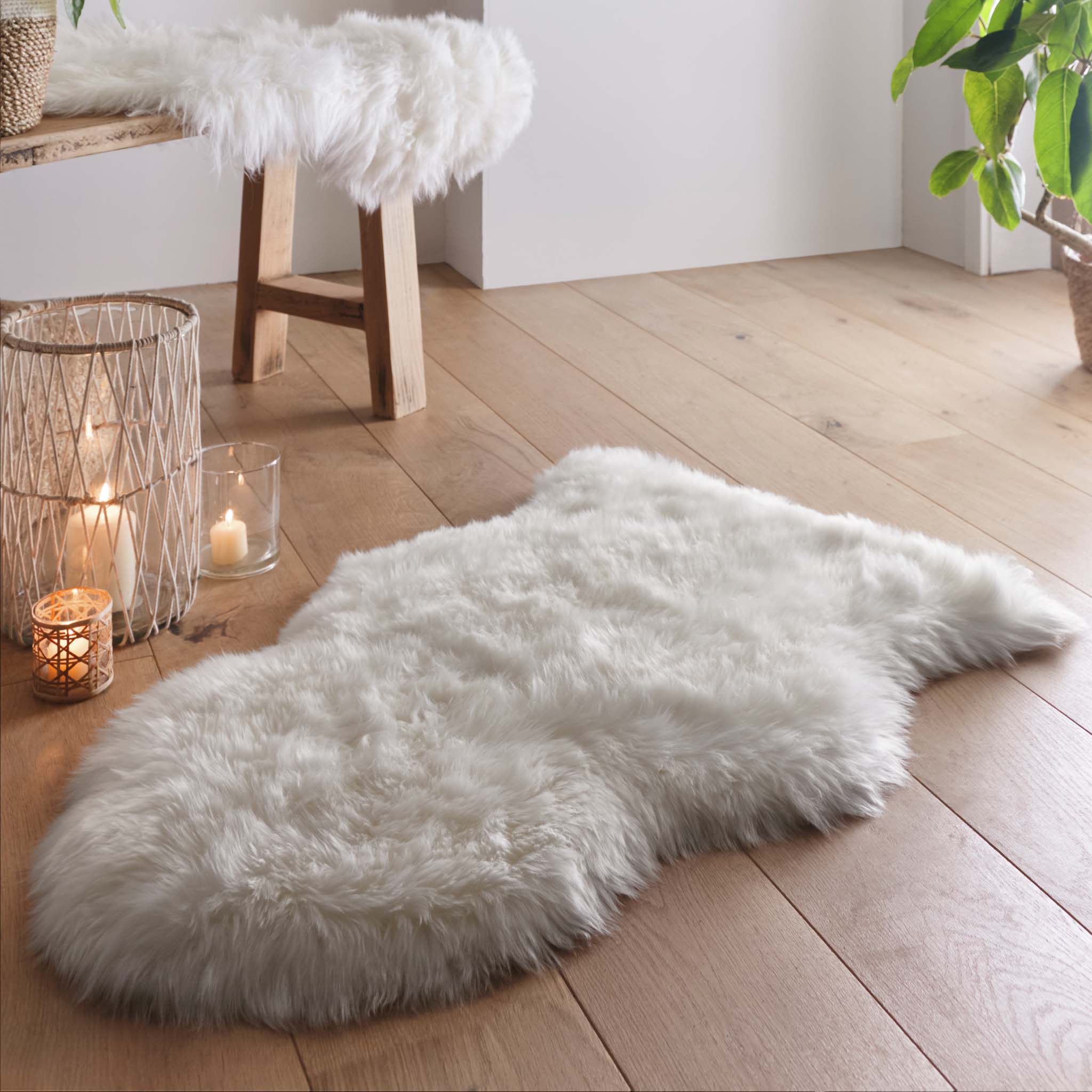Origins Genuine Sheepskin Natural Rug