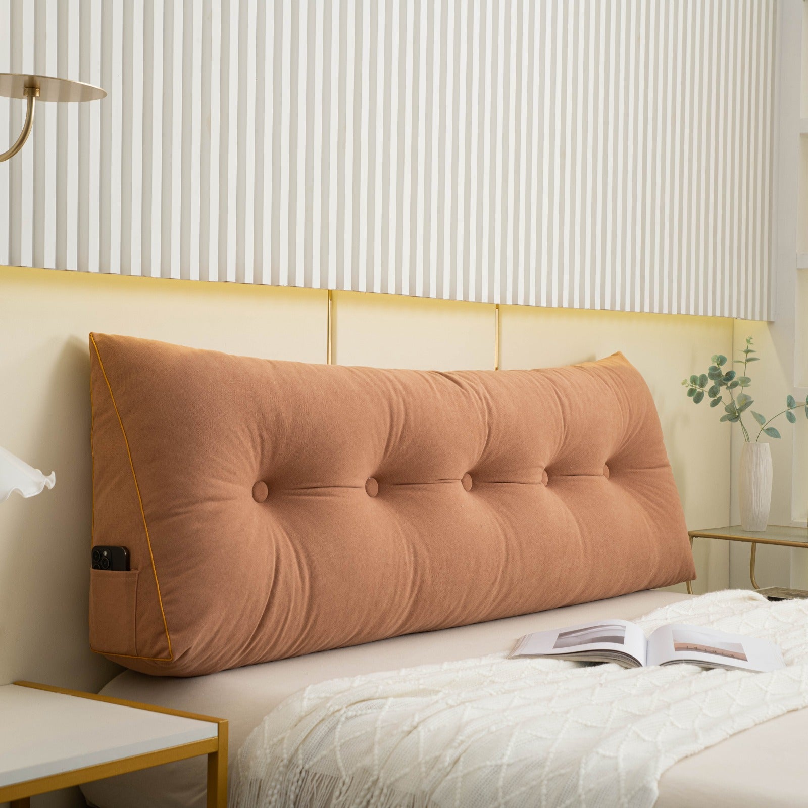 Cuscino a cuneo di lusso chic