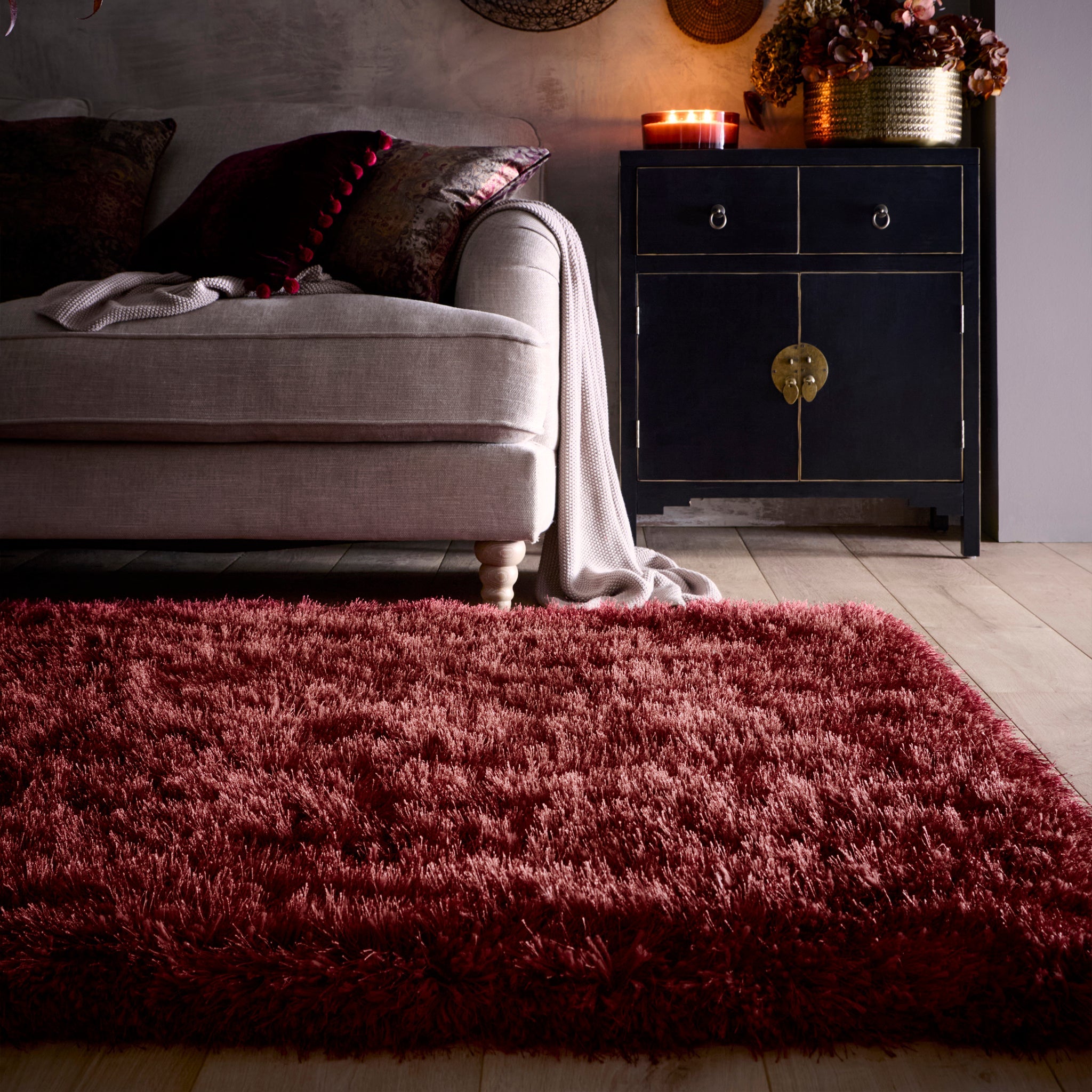 Origins Extravagance Wine Rug