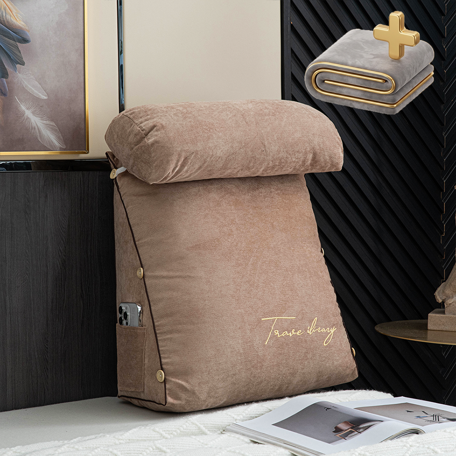 Additional Cover For Luxury Backrest Reading Pillow