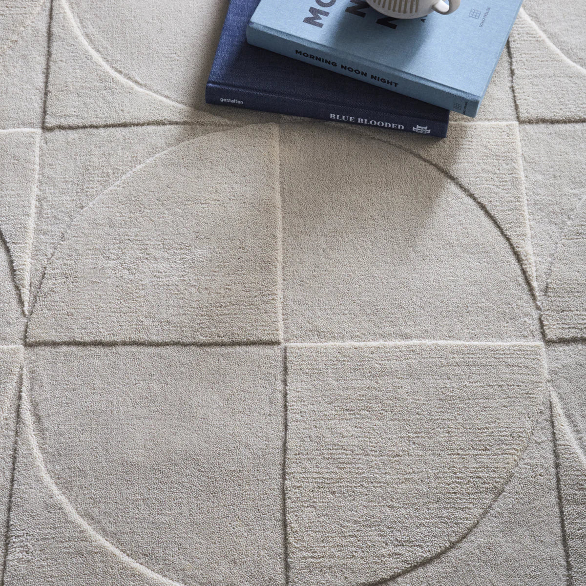 Origins Penny Cream Wool Rug