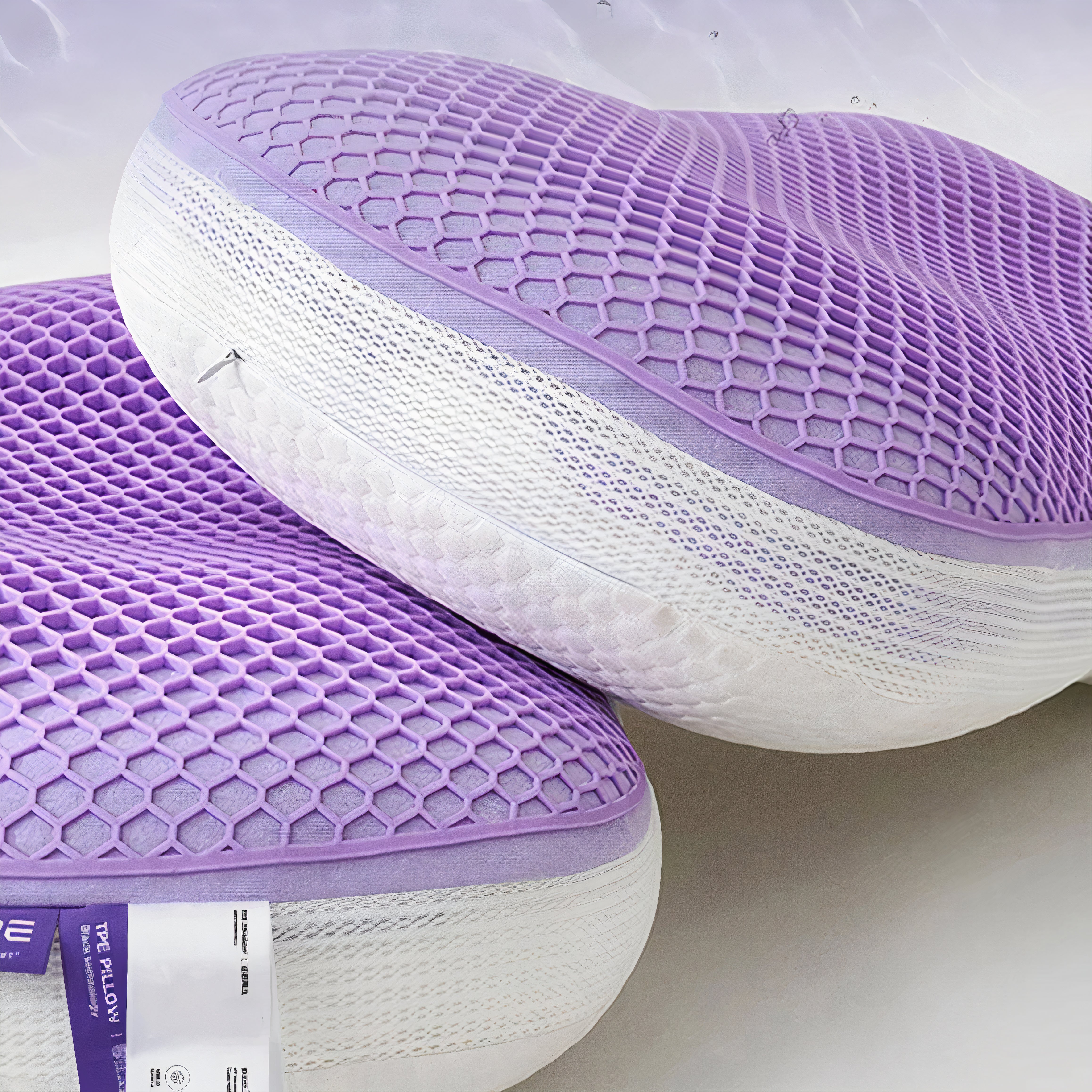 Almohada de gel híbrido de nido de abeja: almohada de apoyo para cuello y hombros