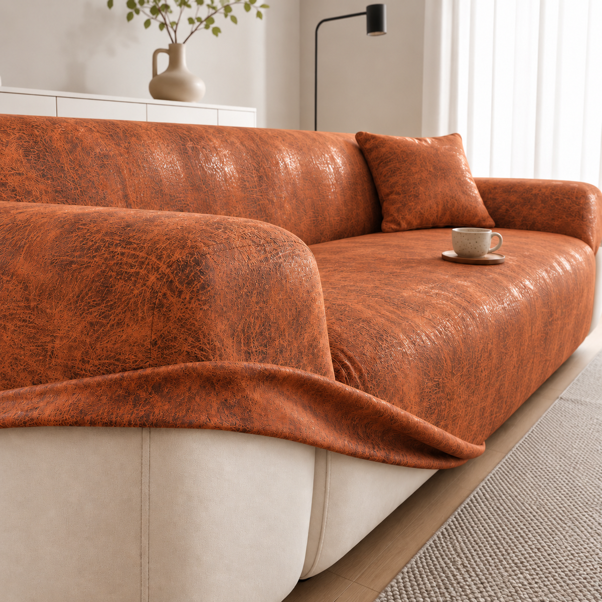 Waterproof Stretch Fitted Sofa Cover