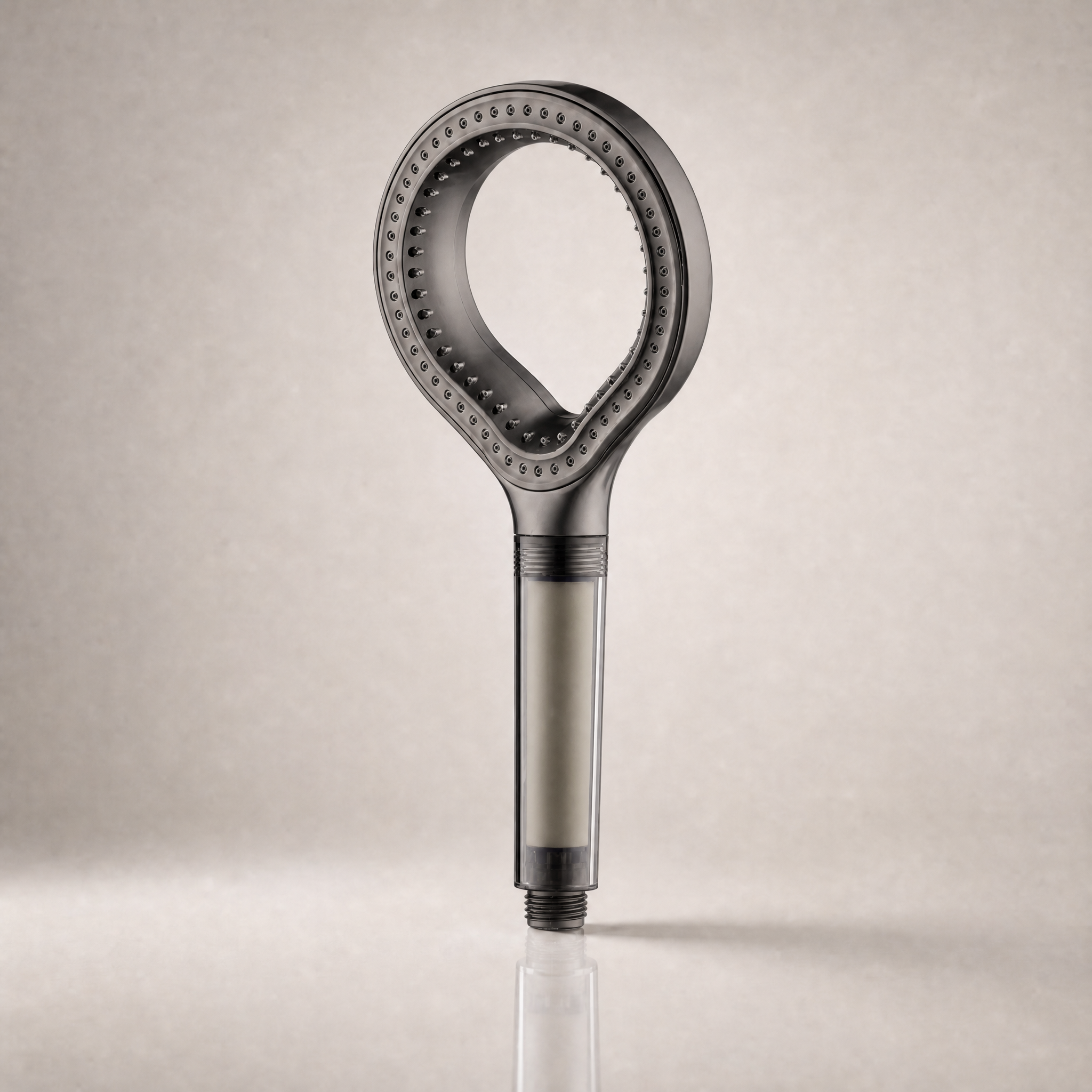 High-Pressure Filtered Shower Head - Ring Design Handheld