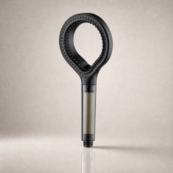 High-Pressure Filtered Shower Head - Ring Design Handheld