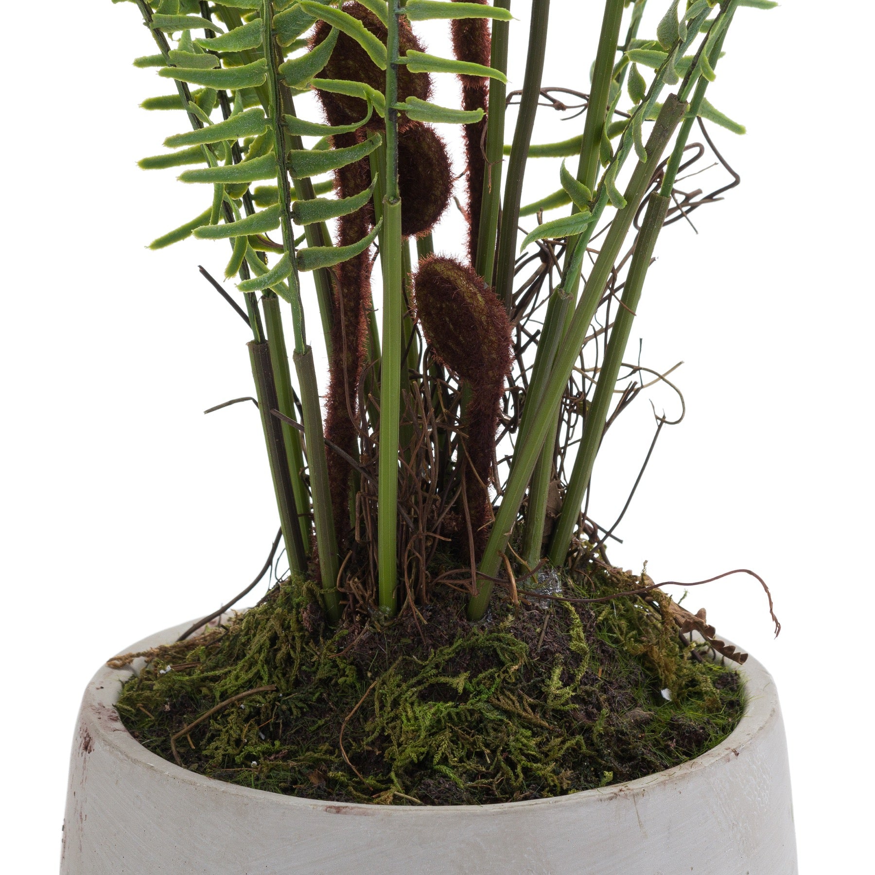 Faux Boston Large Potted Fern