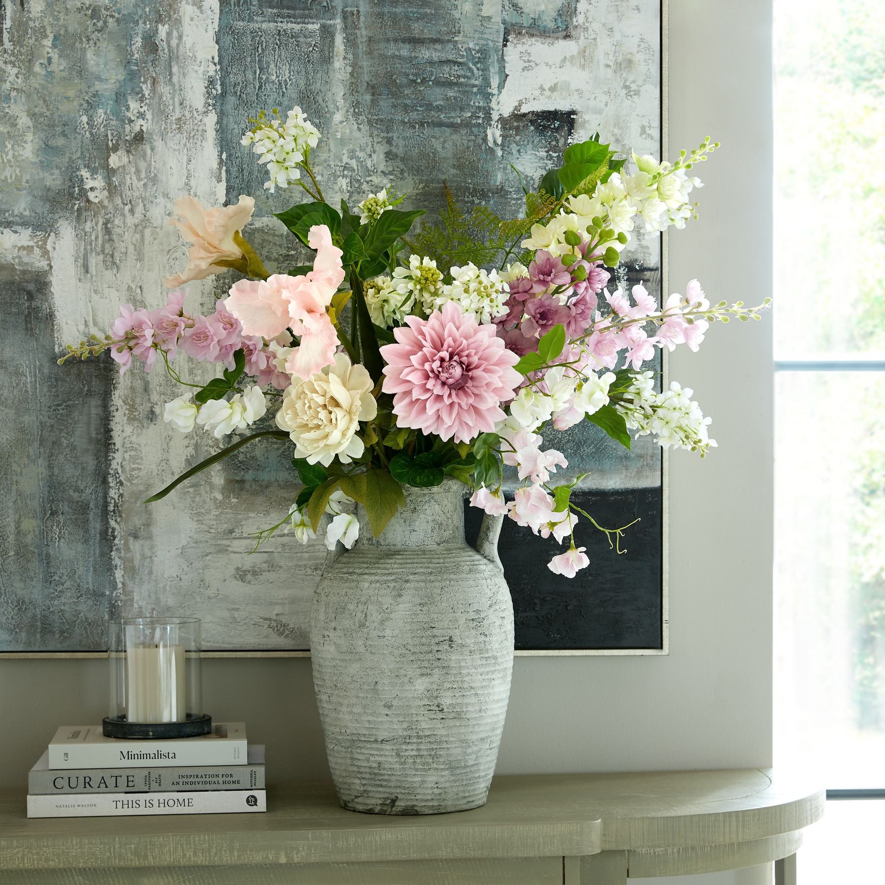 Rustic Style Ceramic Pot Vase