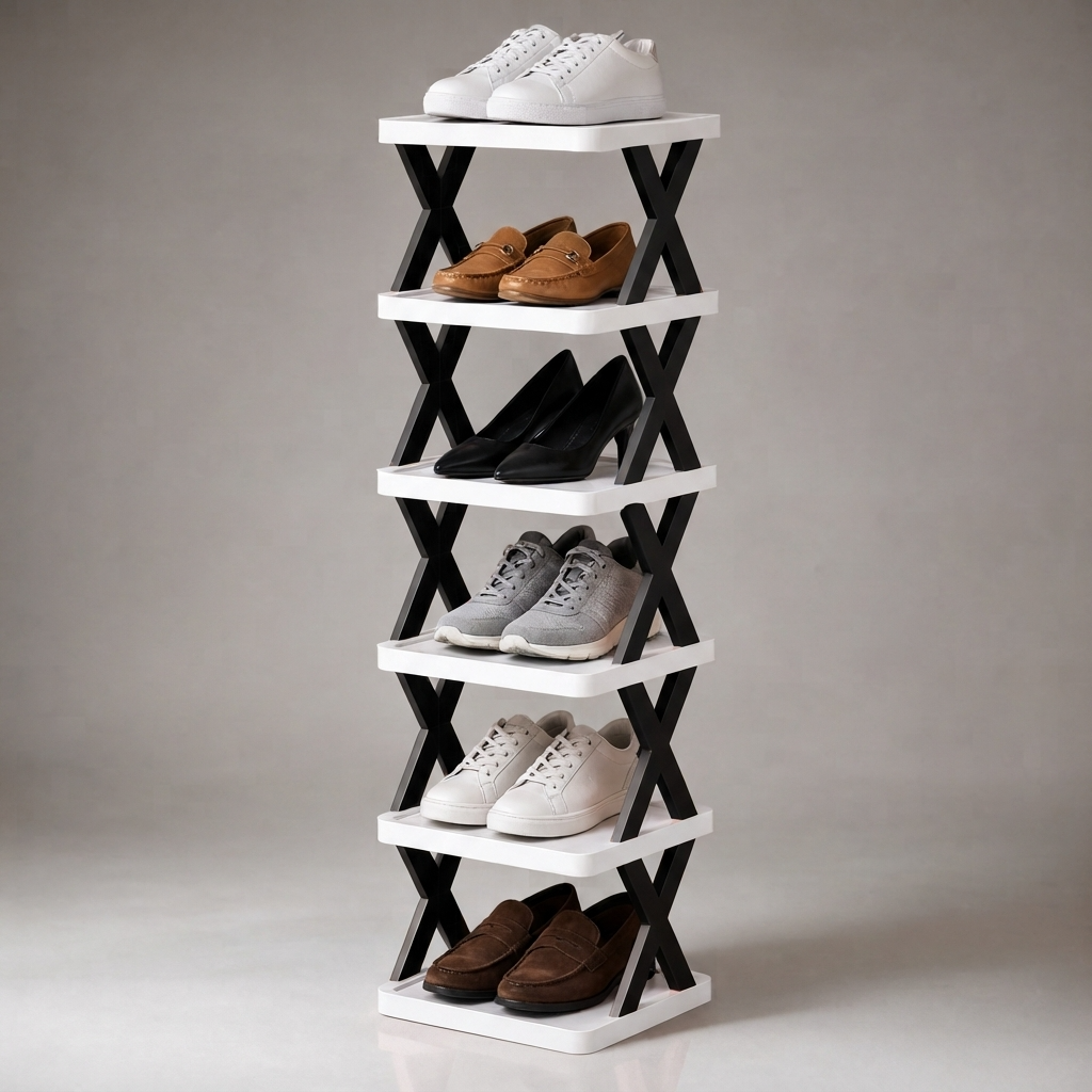 Moderno scaffale porta scarpe multistrato