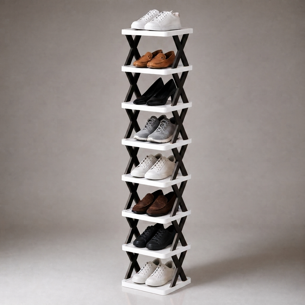 Moderno scaffale porta scarpe multistrato
