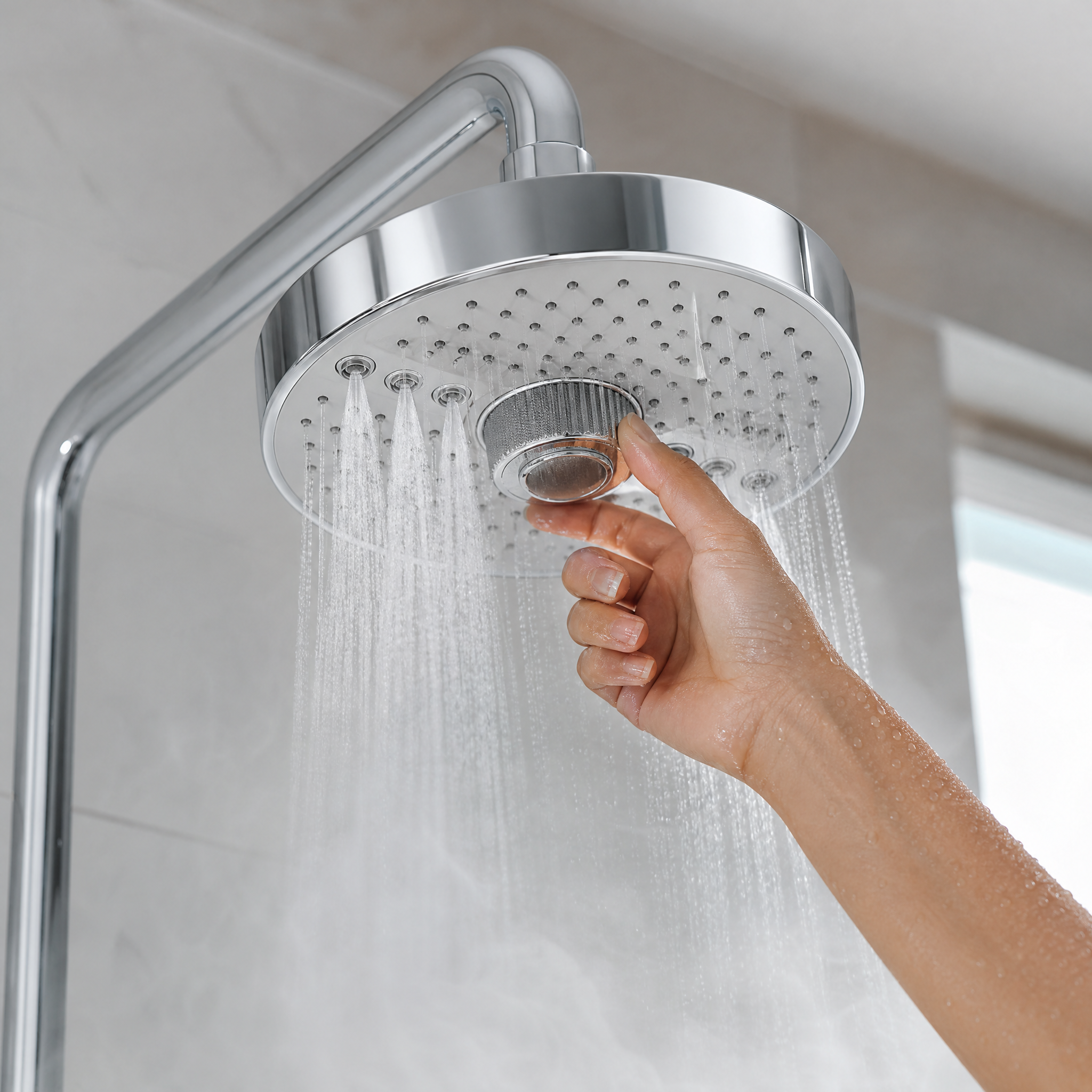 High-Pressure Rainfall Shower Head