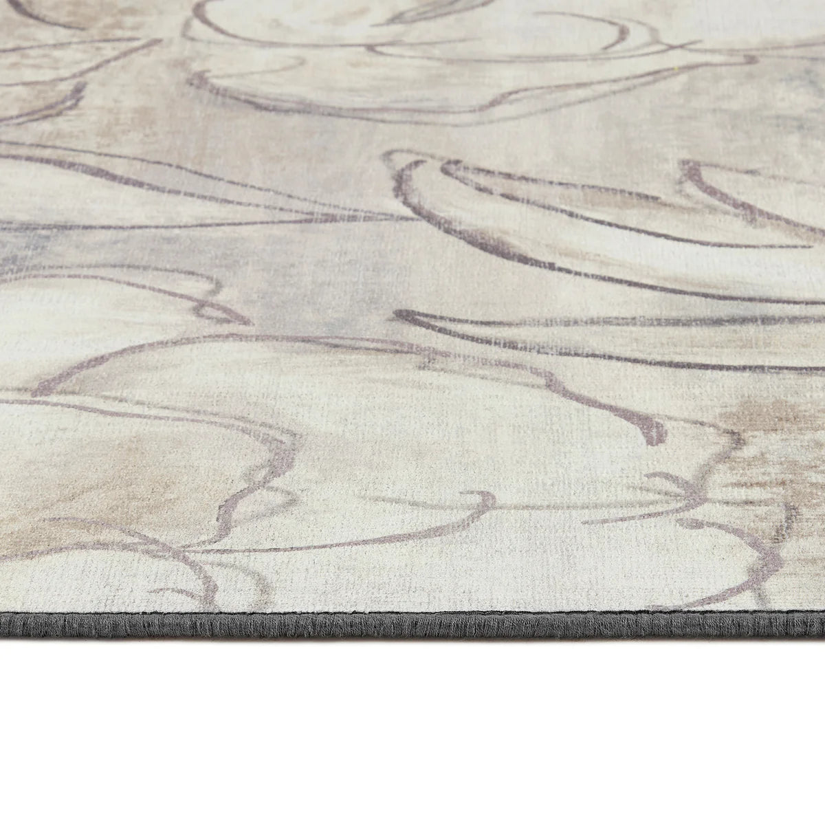 Eco-Washable Rug - Art Floral