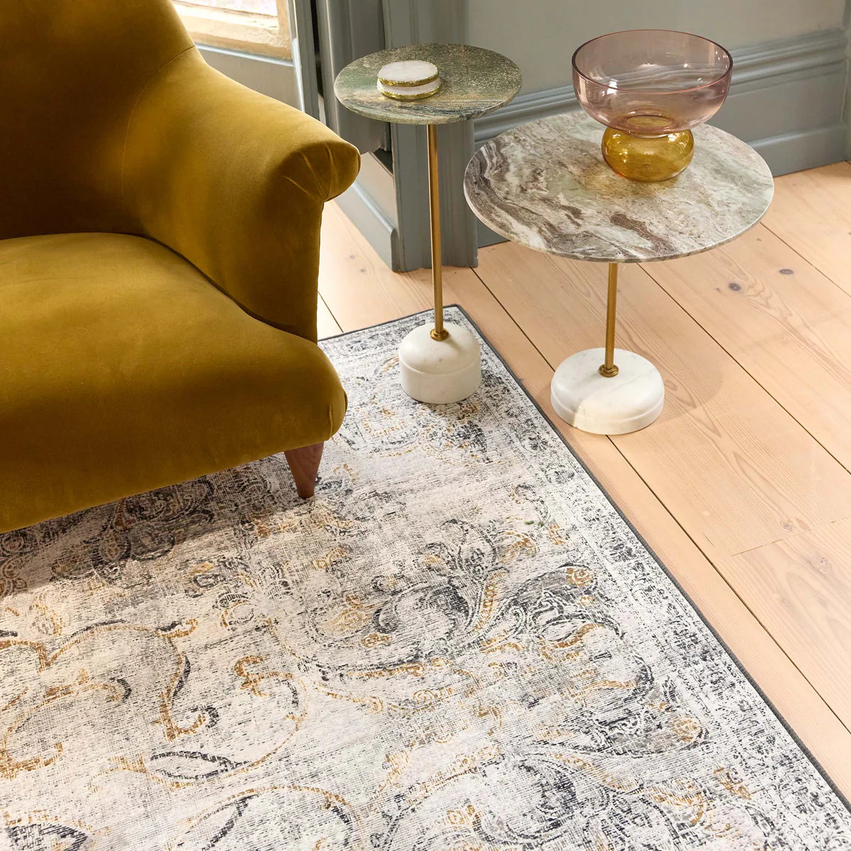 Eco-Washable Rug - Baroque