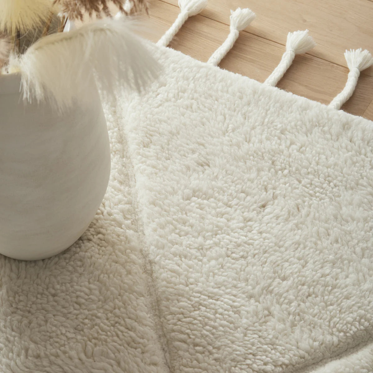 Tappeto berbero Origins Diamond Ivory