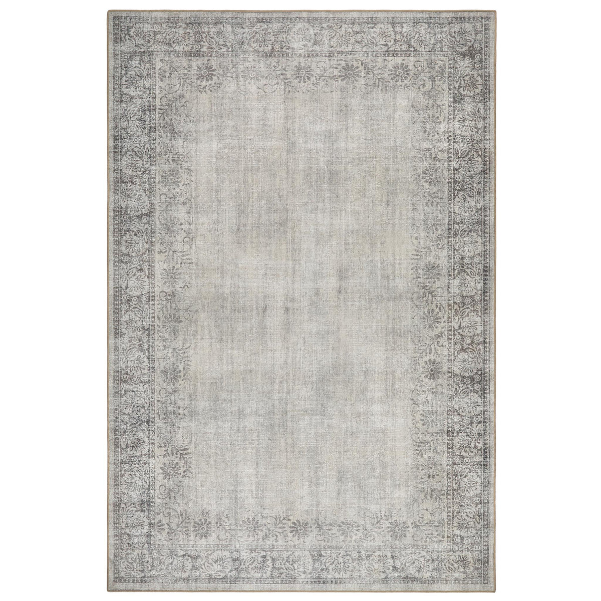 Eco-Washable Rug - Brocade Border
