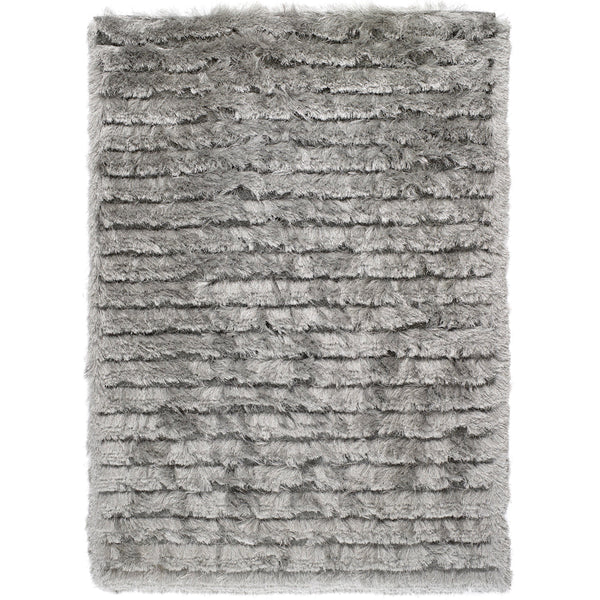 Origins Carved Glamour Silver Rug