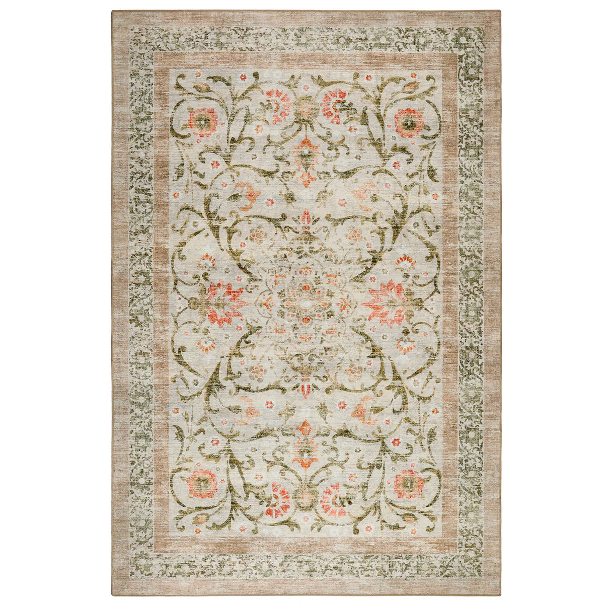 Eco-Washable Rug - Country Paisley