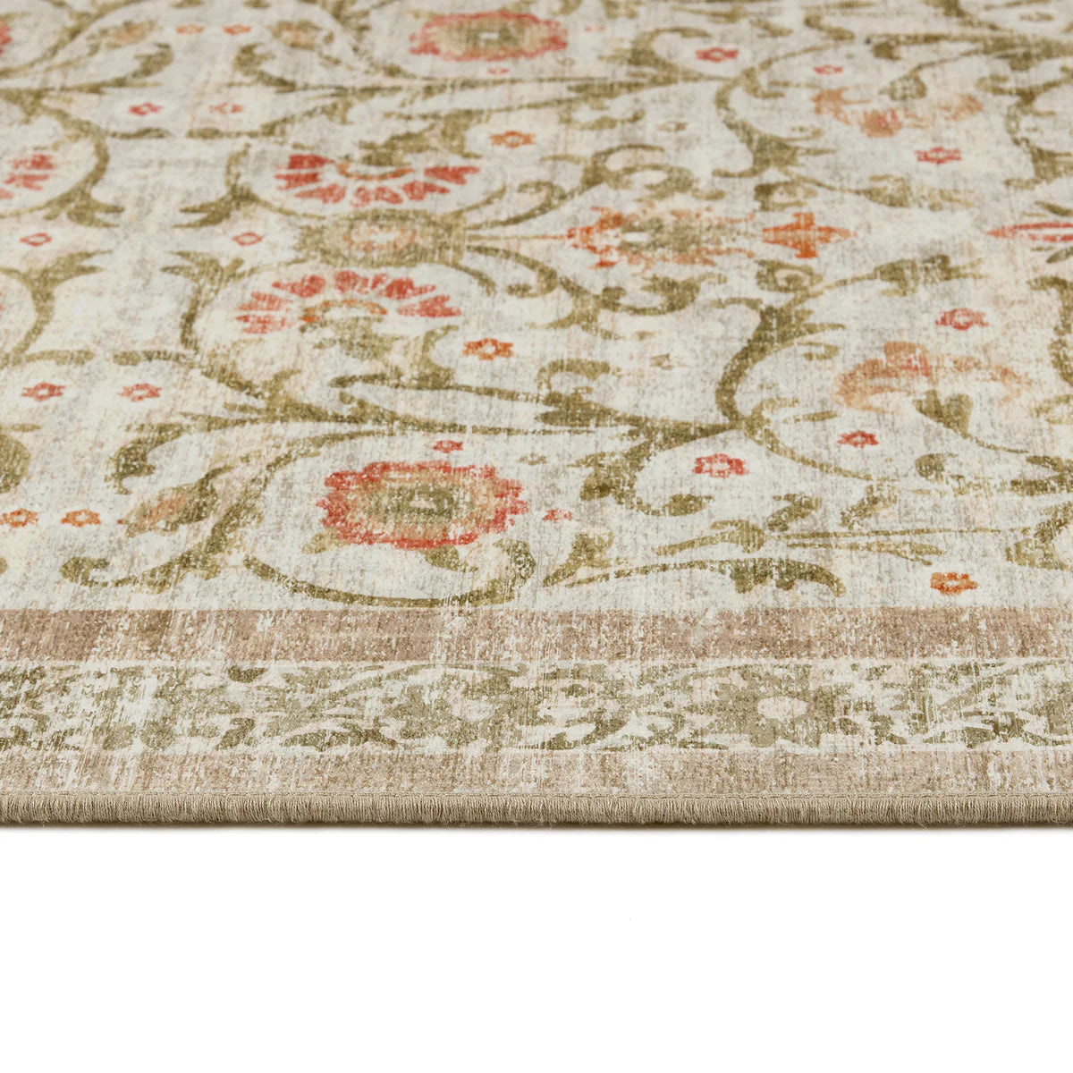 Eco-Washable Rug - Country Paisley