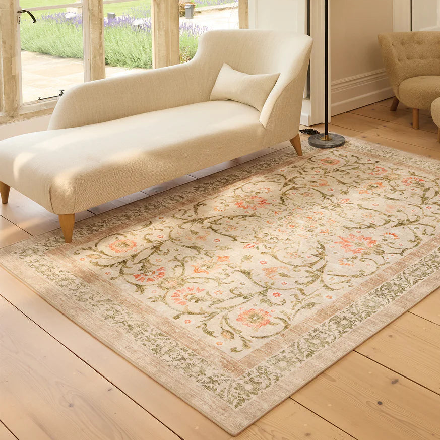Eco-Washable Rug - Country Paisley
