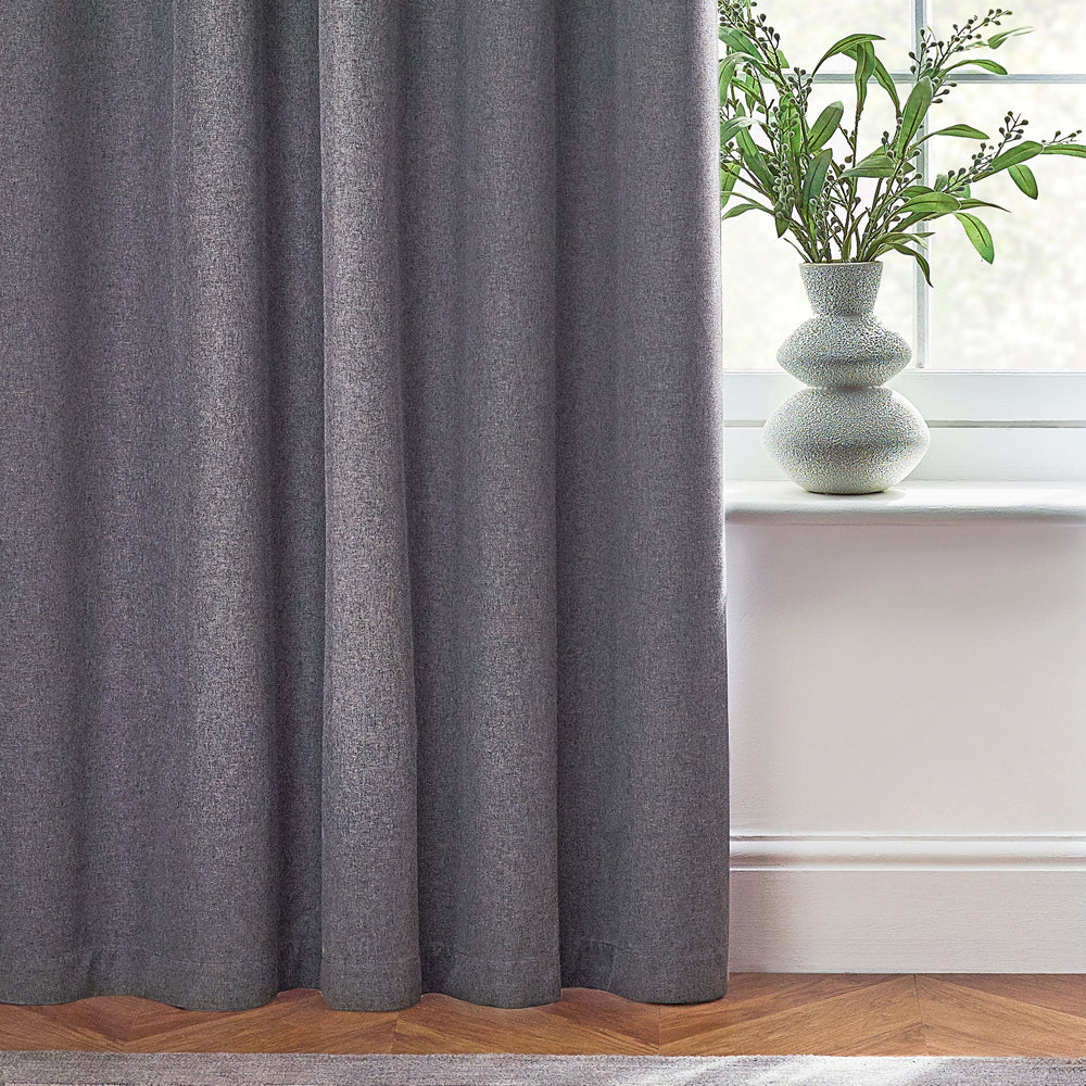 Tende oscuranti termiche con occhielli Dawn Textured - Lino