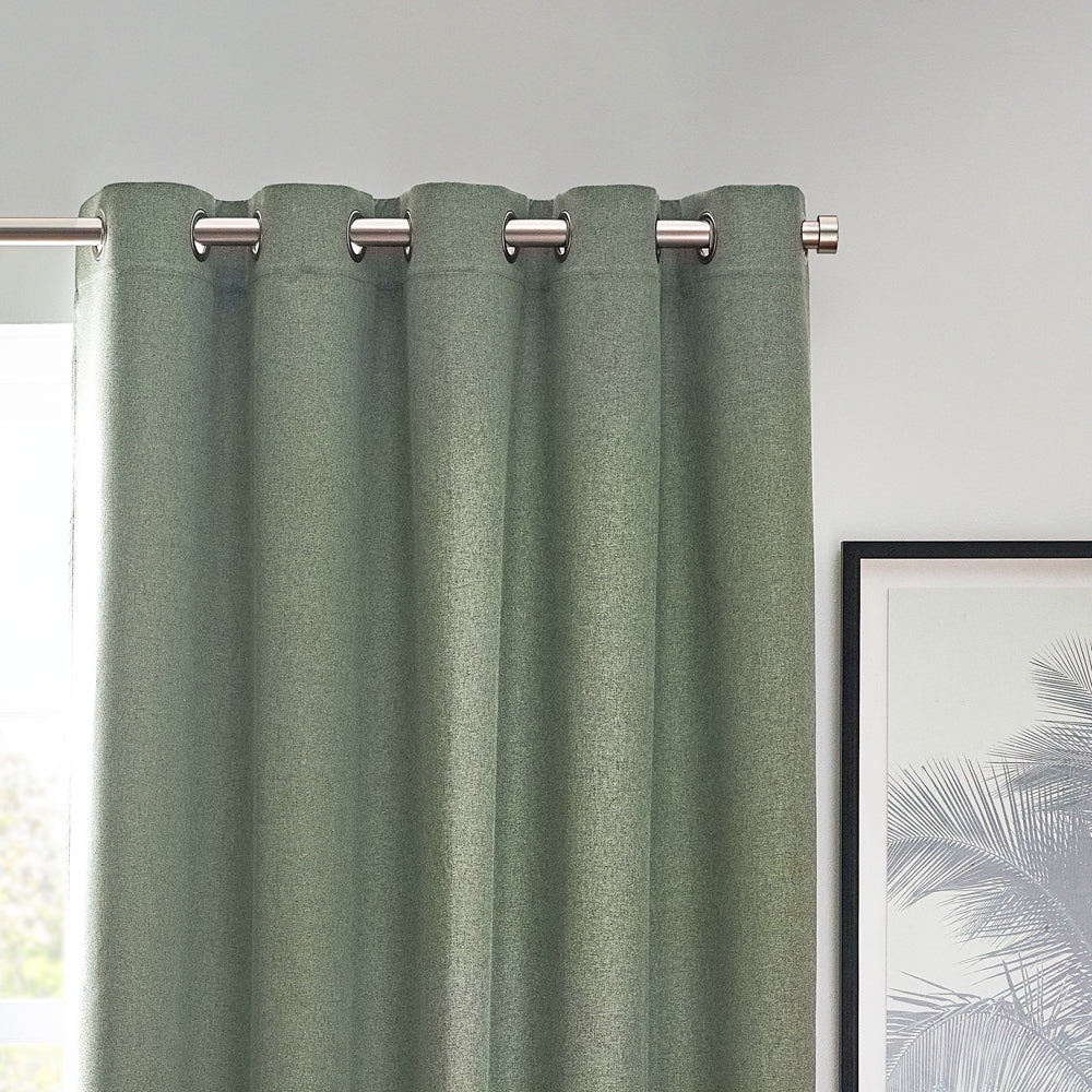 Tende oscuranti termiche con occhielli Dawn Textured - Lino