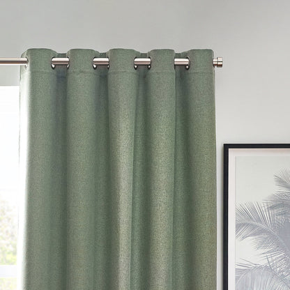Tende oscuranti termiche con occhielli Dawn Textured - Lino