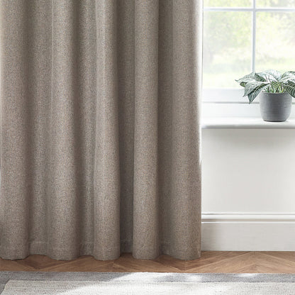 Tende oscuranti termiche con occhielli Dawn Textured - Lino
