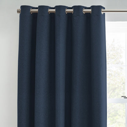 Tende oscuranti termiche con occhielli Dawn Textured - Lino