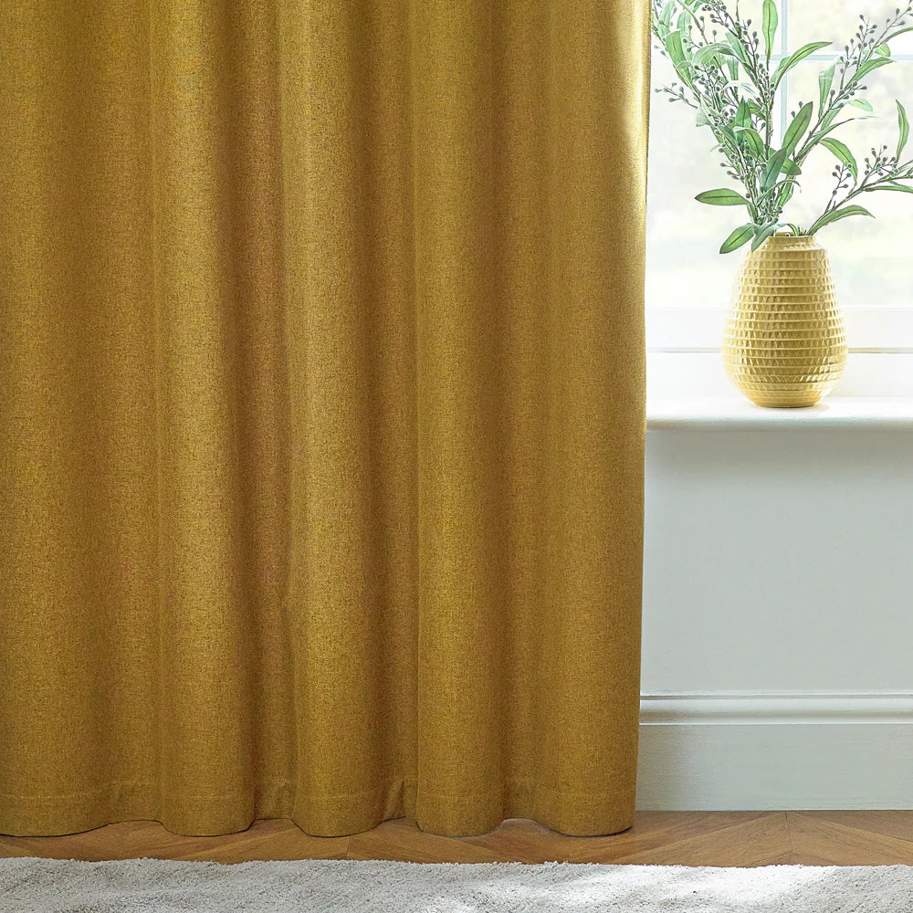 Tende oscuranti termiche con occhielli Dawn Textured - Lino