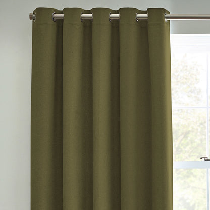Tende oscuranti termiche con occhielli Dawn Textured - Lino