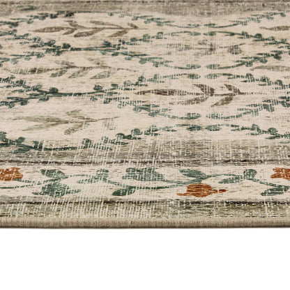 Eco-Washable Rug - English Garden