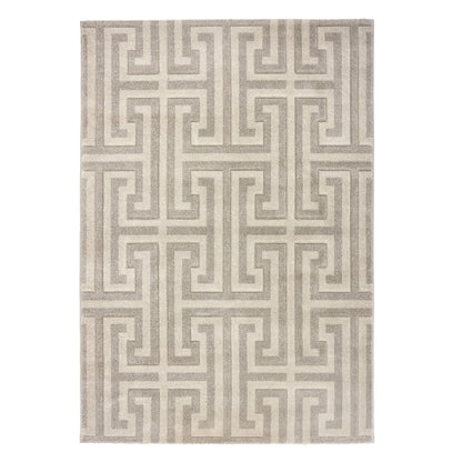 Origins Greek Key Rug - Taupe/Beige