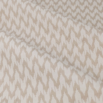 Tende a pieghe a matita in jacquard Brook Woodland - Lino