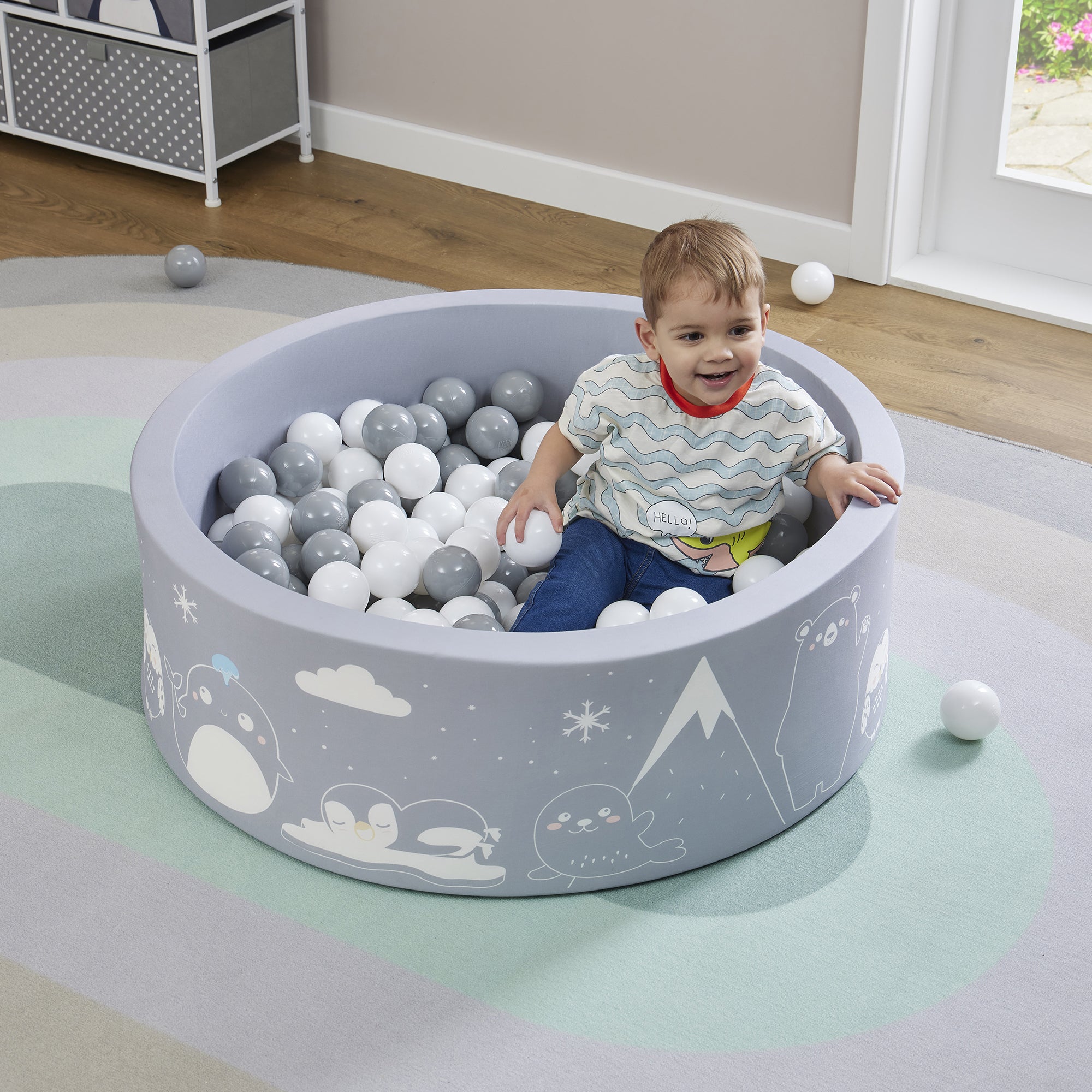 Arctic Kids Ball Pit - With 200 Balls