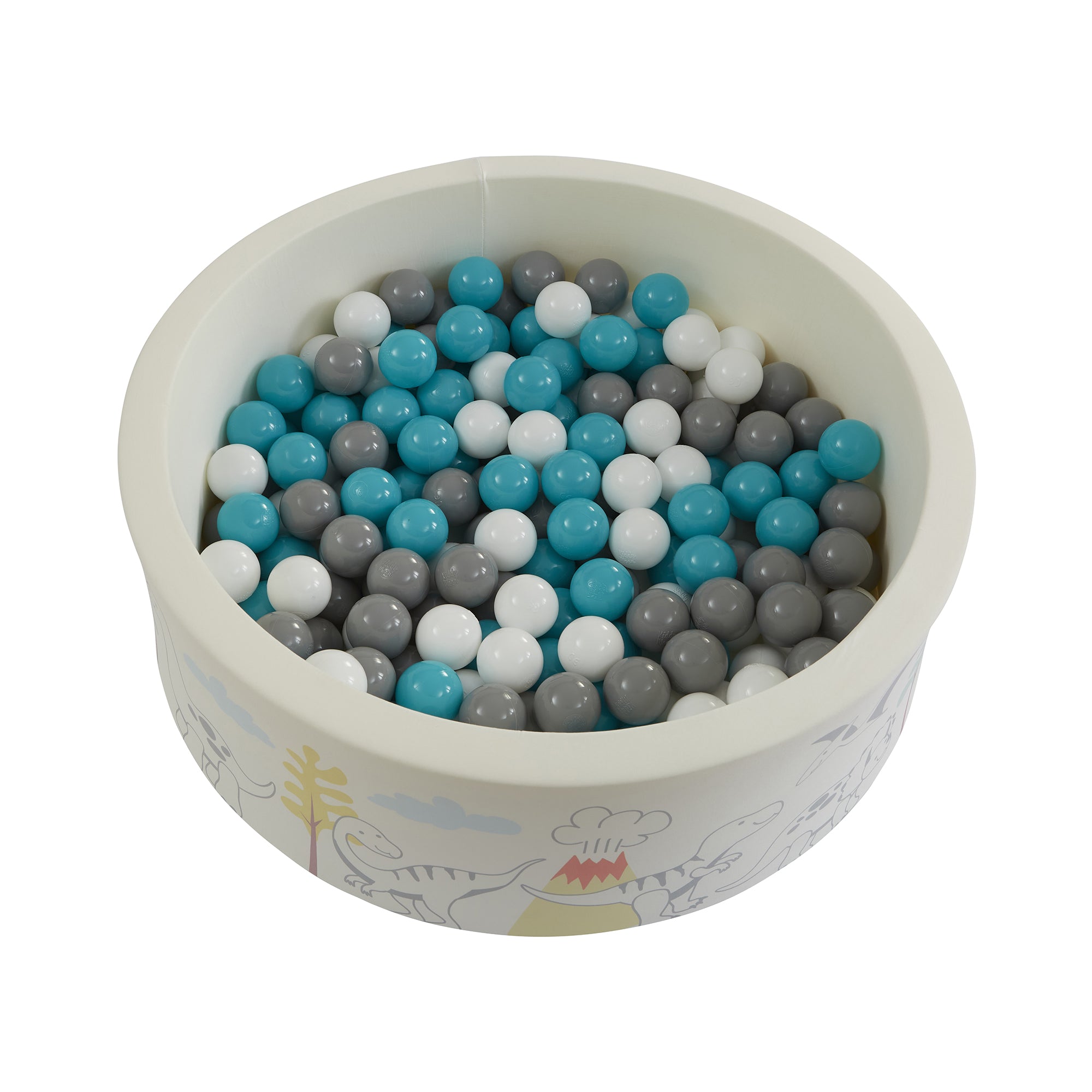 Dinosaur Kids Ball Pit - With 200 Balls