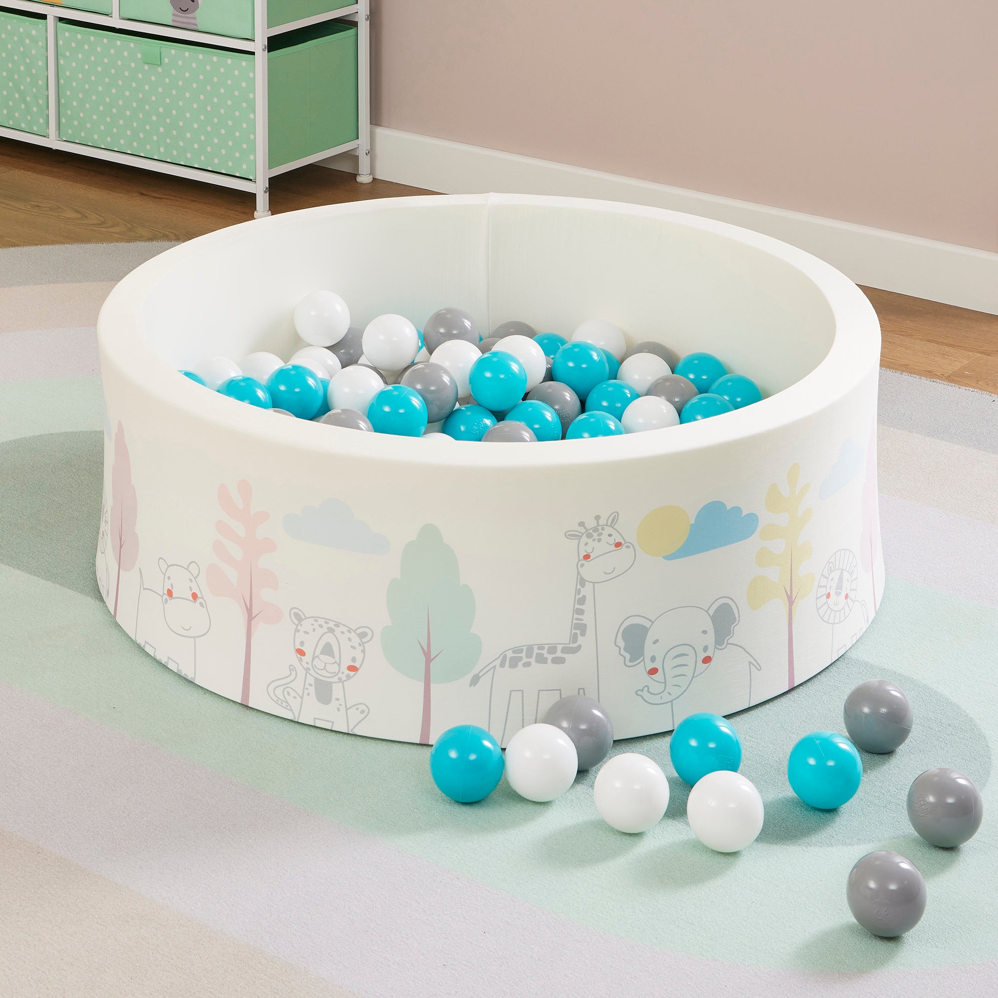 Jungle Kids Ball Pit - With 200 Balls