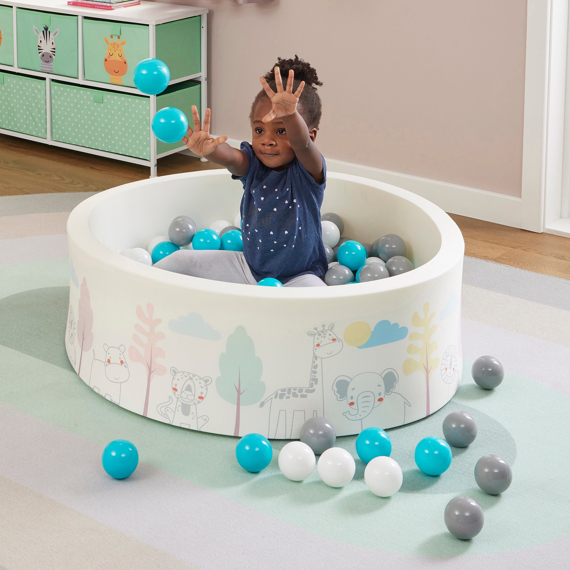 Jungle Kids Ball Pit - With 200 Balls