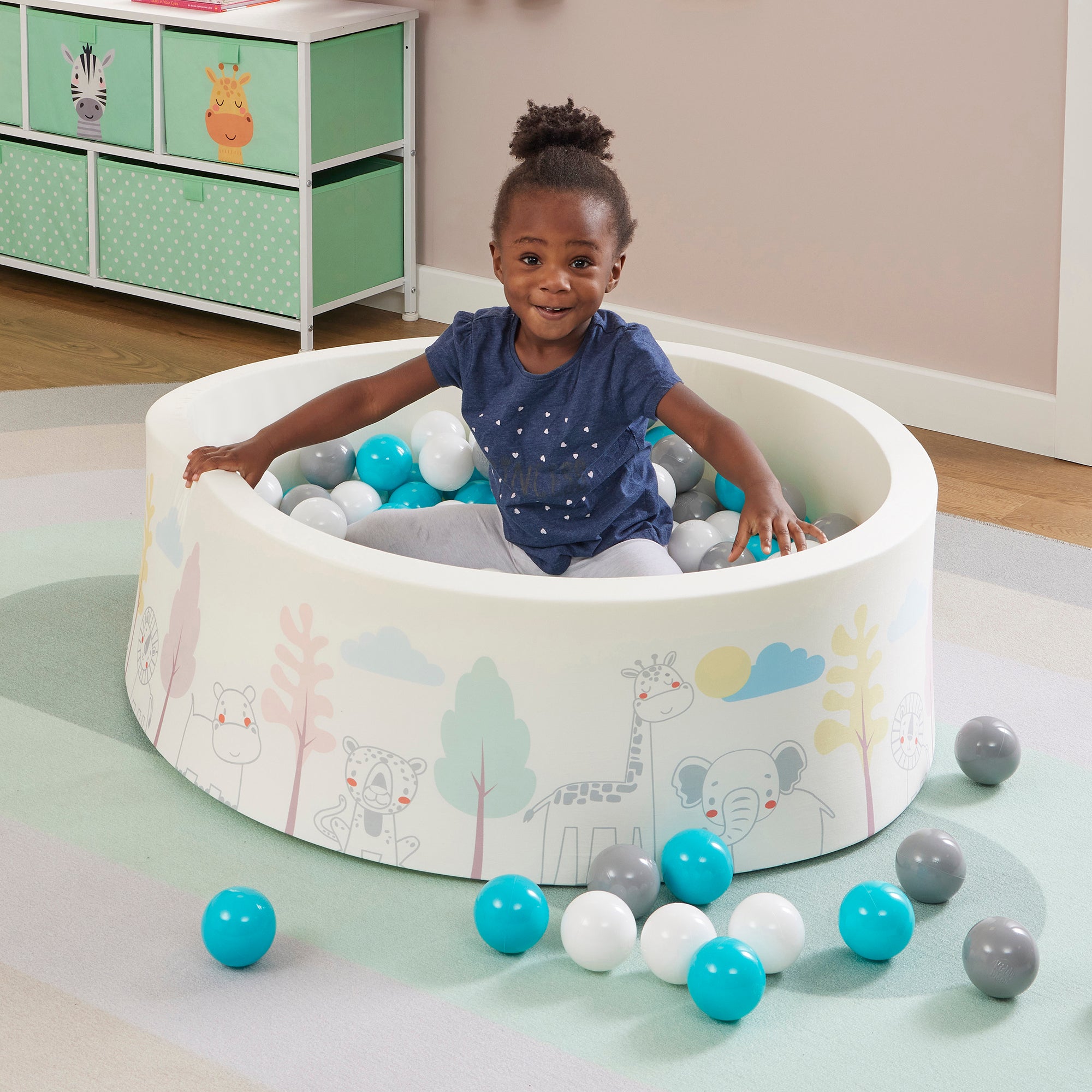 Jungle Kids Ball Pit - With 200 Balls