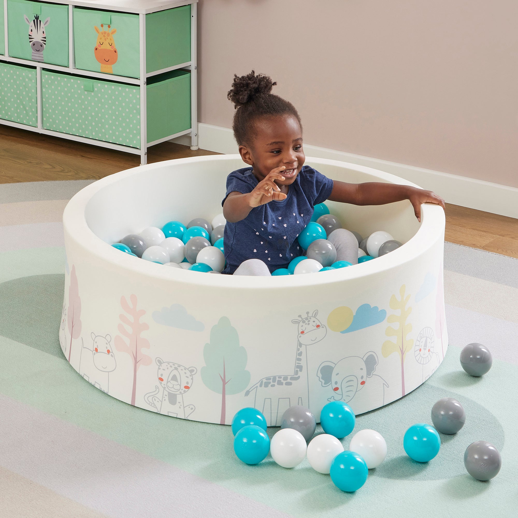 Jungle Kids Ball Pit - With 200 Balls