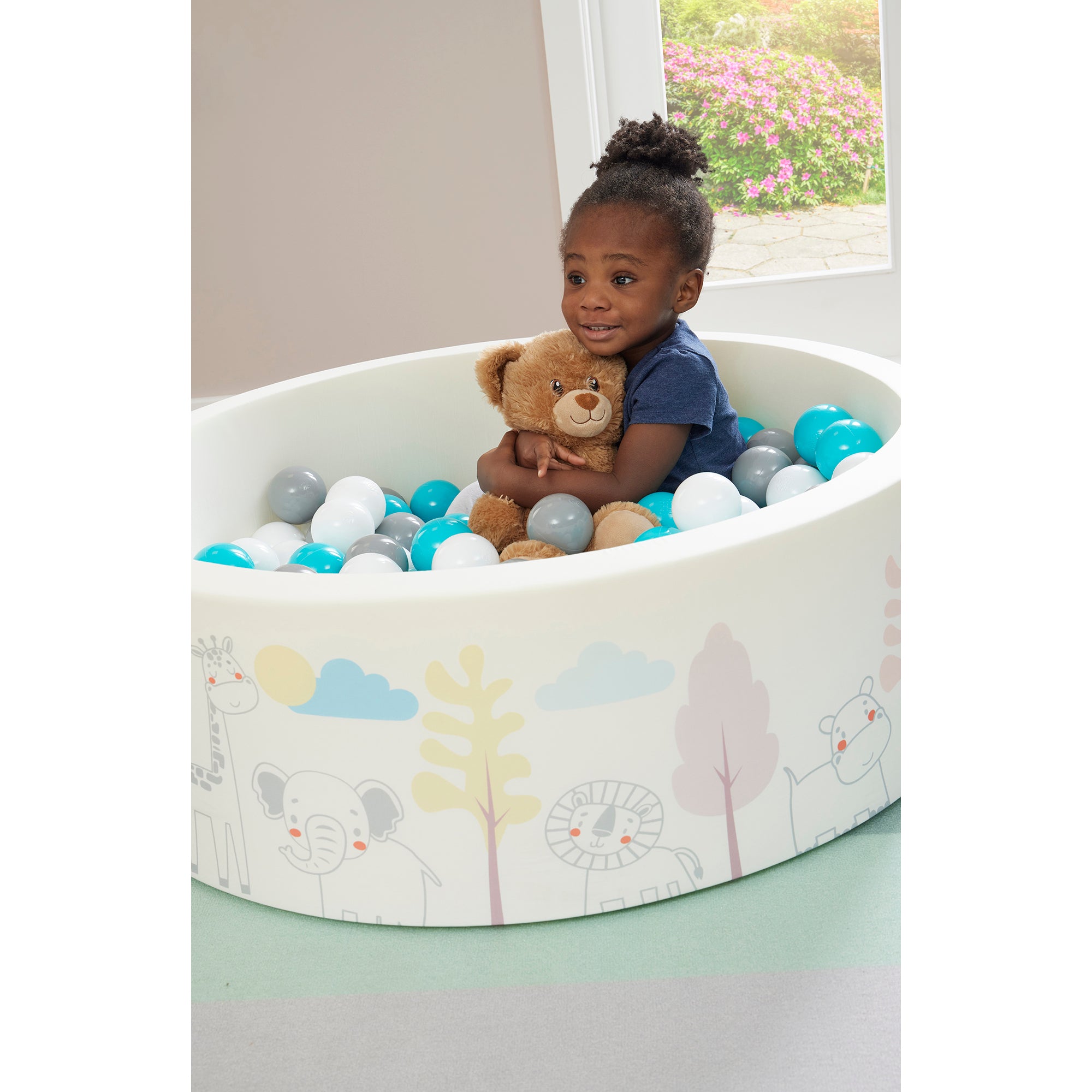Jungle Kids Ball Pit - With 200 Balls