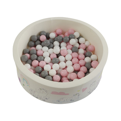 Unicorn Kids Ball Pit - With 200 Balls