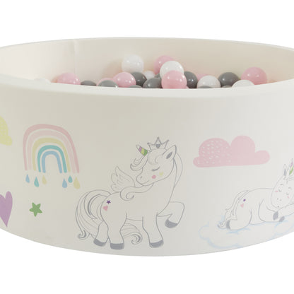 Unicorn Kids Ball Pit - With 200 Balls