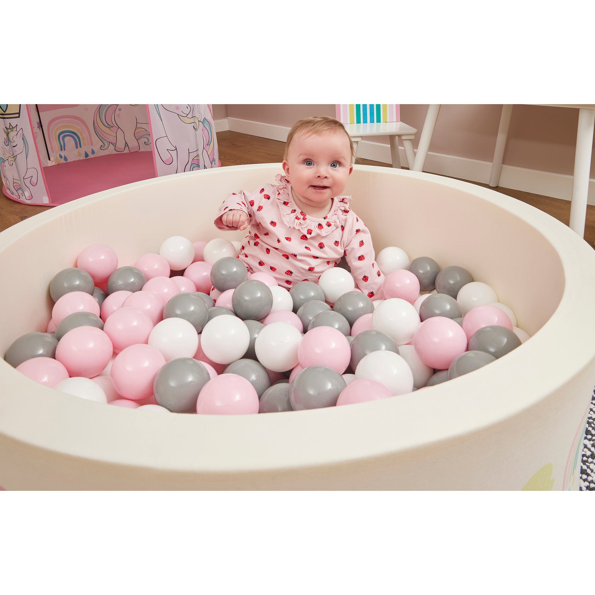 Unicorn Kids Ball Pit - With 200 Balls