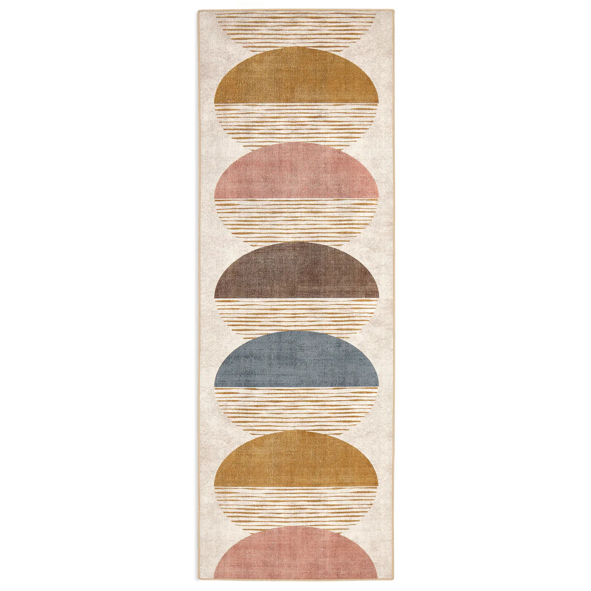 Eco-Washable Rug - Oval Eclipse
