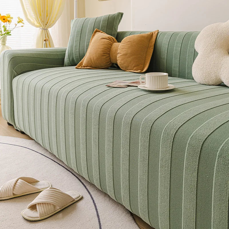 Anti-Scratch Quilted Stretch Sofa Cover