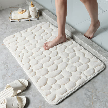 Alfombrilla de baño antideslizante con relieve