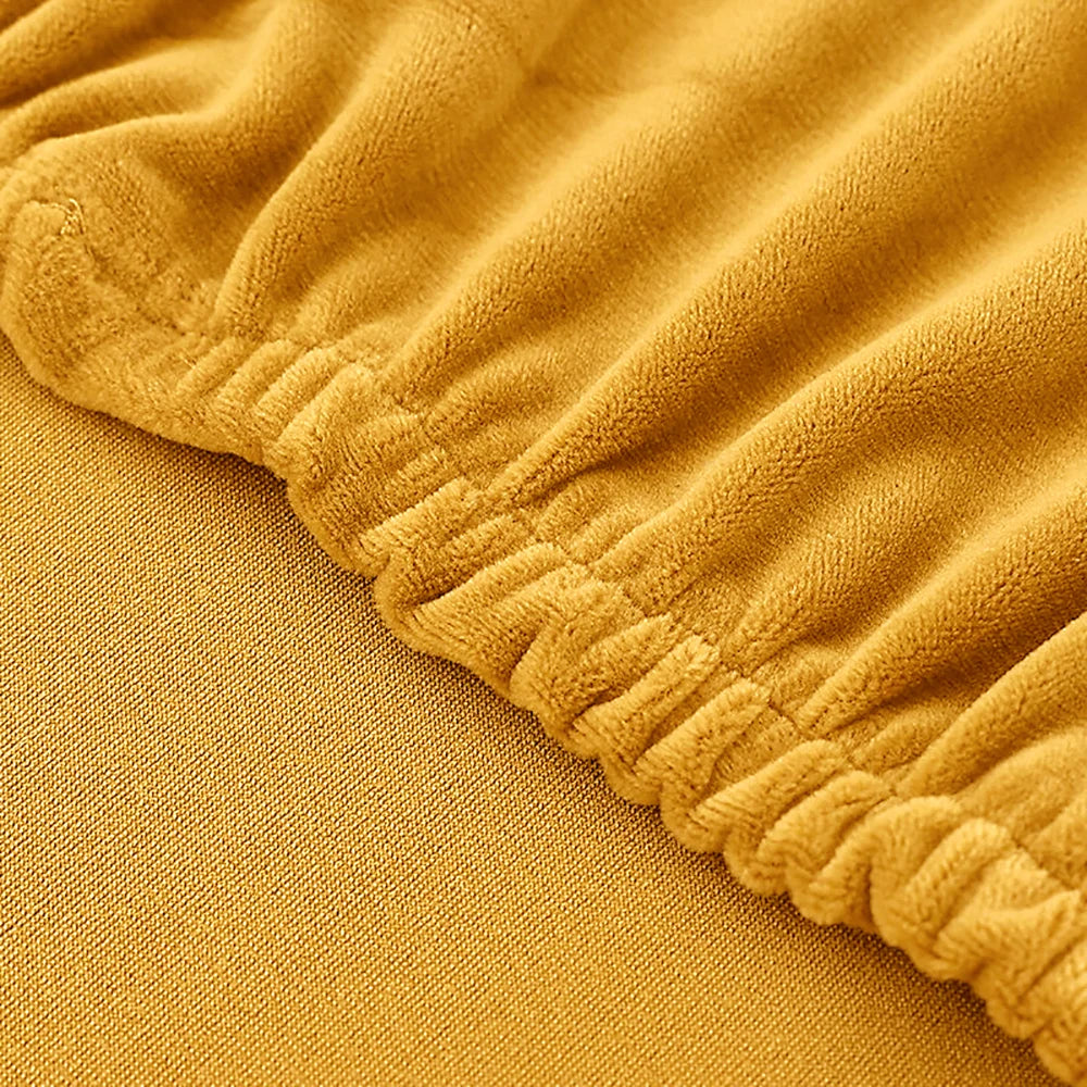 Soft Suede Stretch Dining Chair Covers