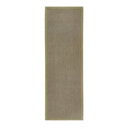 Origins Sisal Rug - Sage Green With Sage Green Border